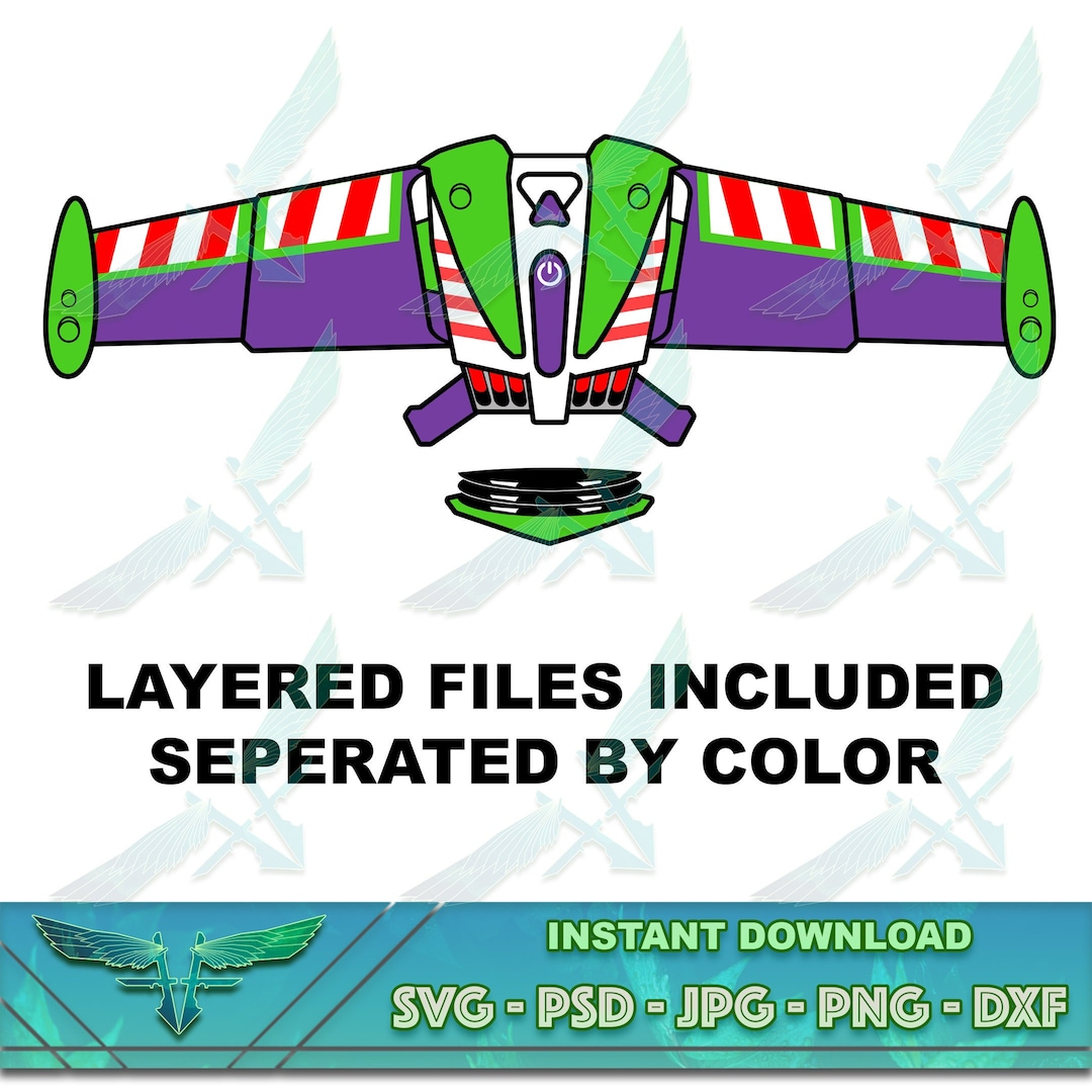 Buzz lightyear wing buzz lightyear shirt svg costume svg toy story birthday shirt svg buzz lightyear cricutbuzz svg birthday