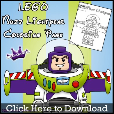 Free lego buzz lightyear printable coloring page â