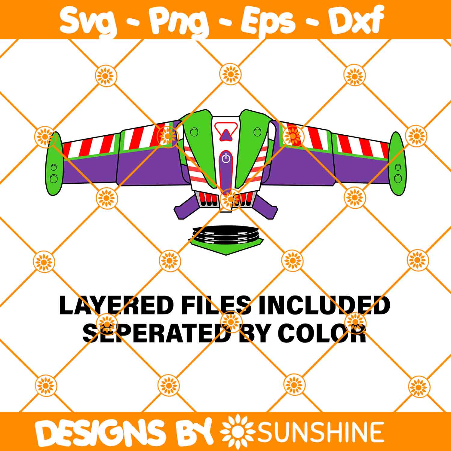 Buzz lightyear wing svg buzz lightyear svg two infinity an