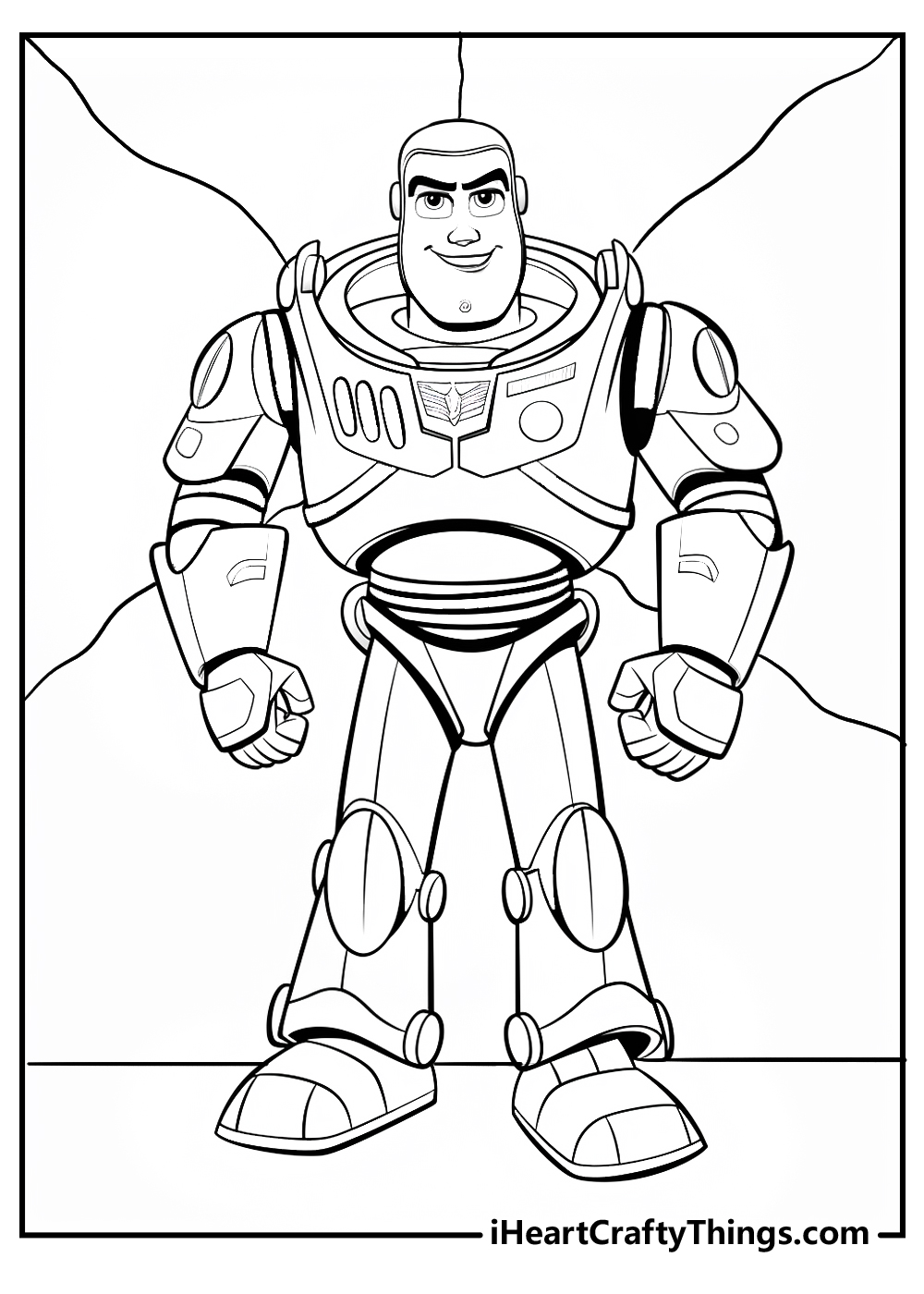 Buzz lightyear coloring pages free printables