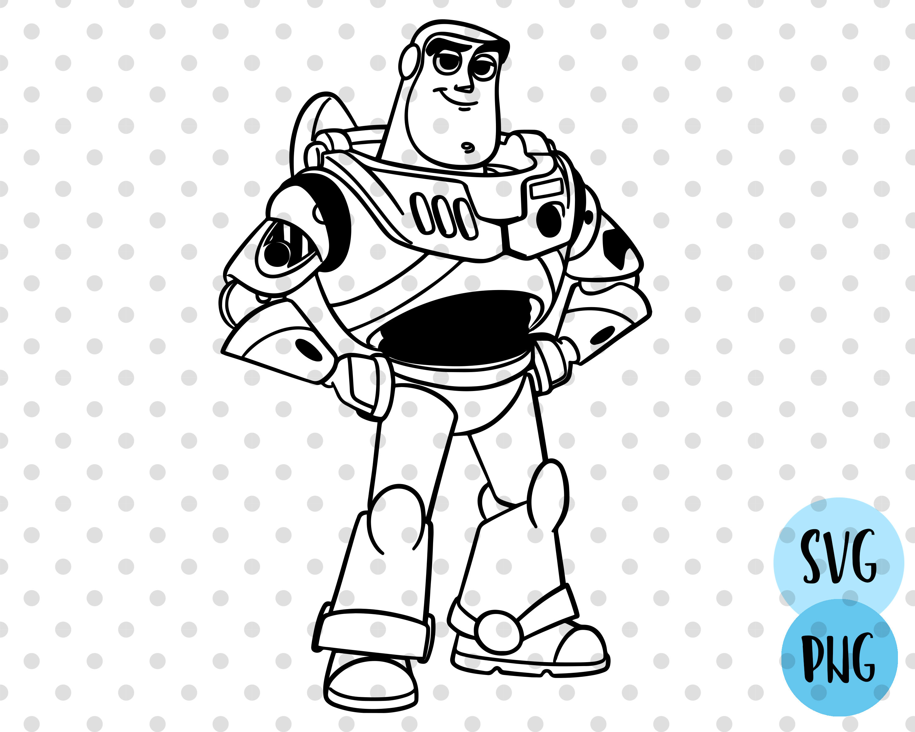 Buzz lightyear svg