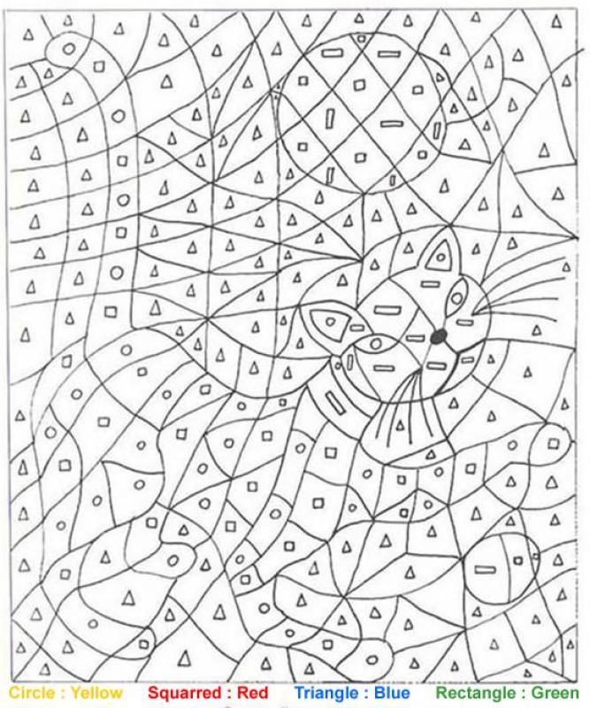 Color by number printable coloring pages for teenagers color by numbers