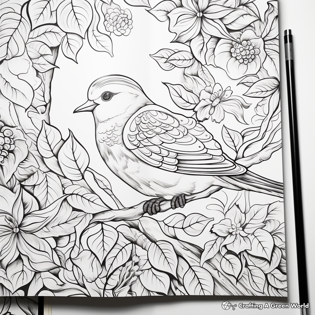 Advanced adult coloring pages