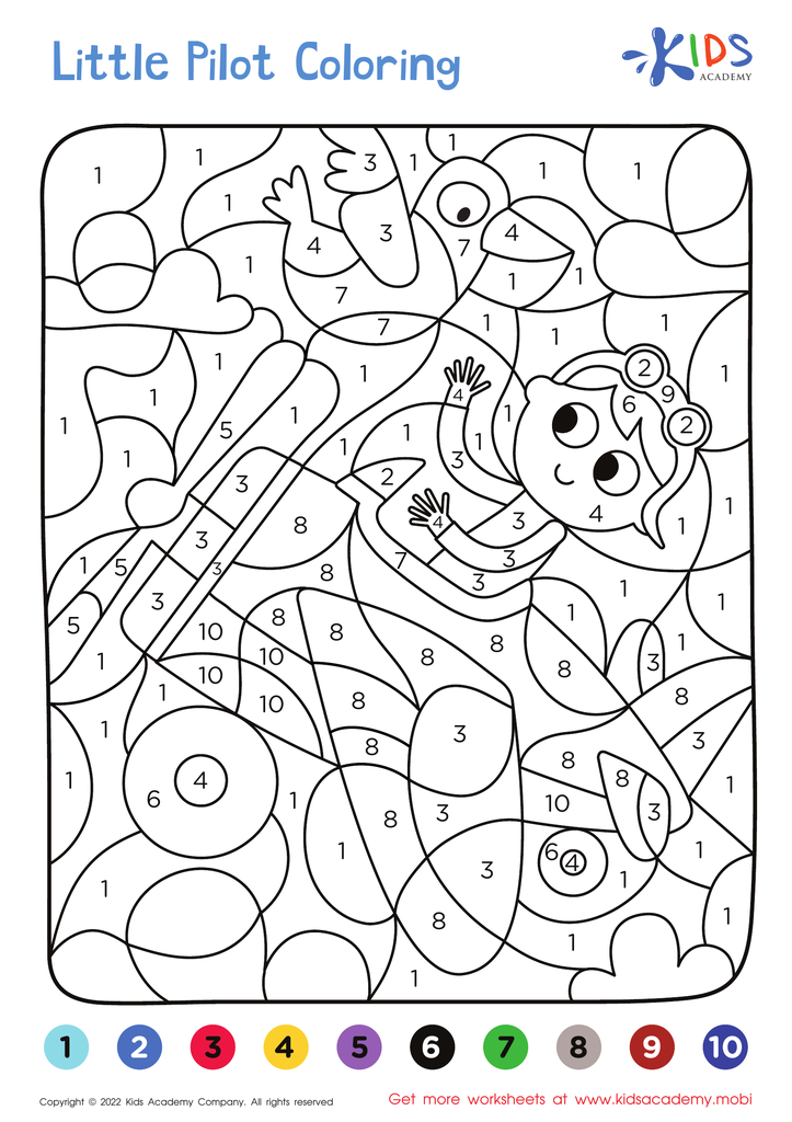 Free coloring by numbers â printables for grade
