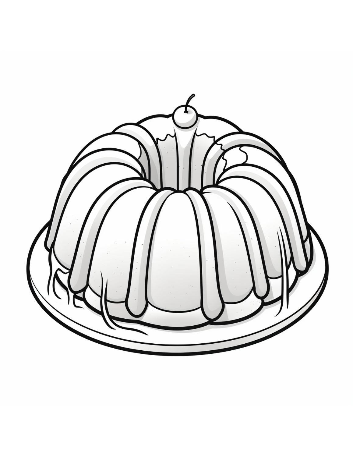 Free printable cake coloring pages for kids and adults skip to my lou