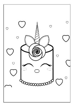 Explore the enchanting world of printable unicorn cake coloring pages for kids