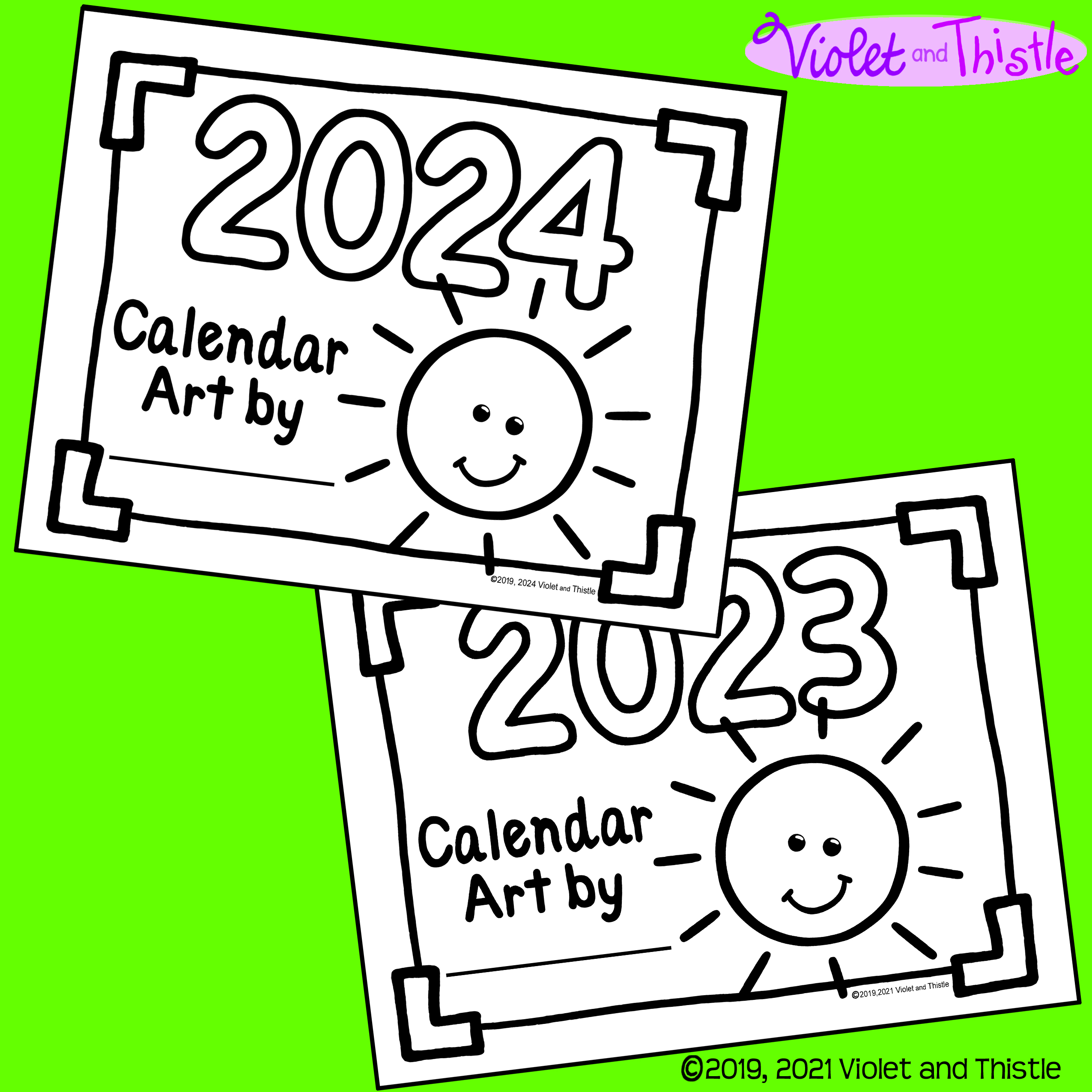 Coloring calendar printable to color parent christmas gift for parent from kids student d made by teachers