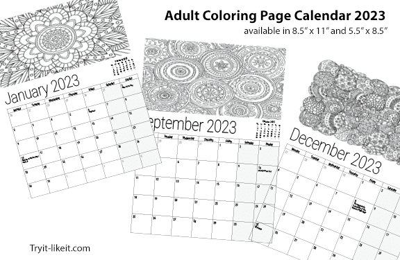 Printable calendar