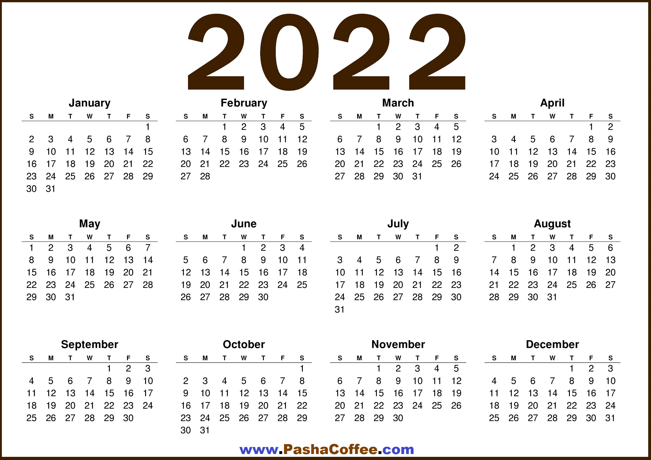 Calendar us â free printable calendar â