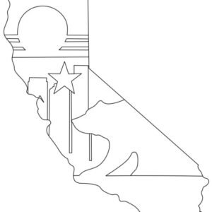 California coloring pages printable for free download