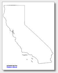 Printable california maps state outline county cities