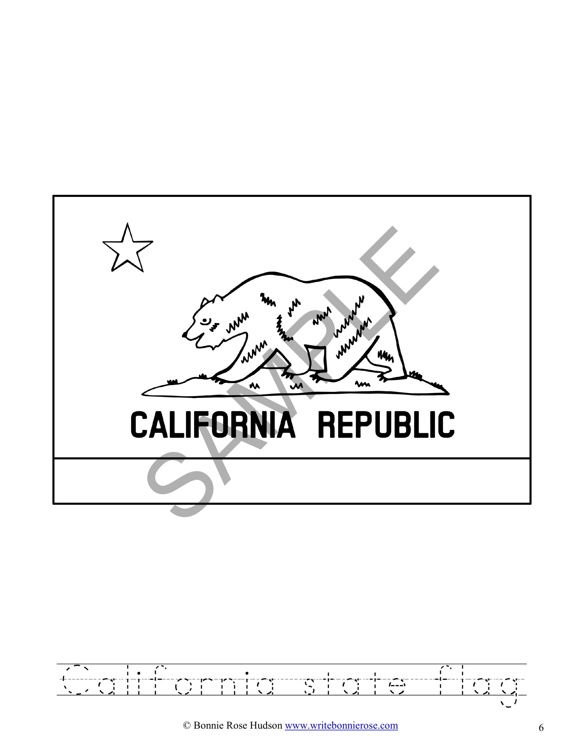 Exploring the united states coloring book with print copywork volume made by teachers