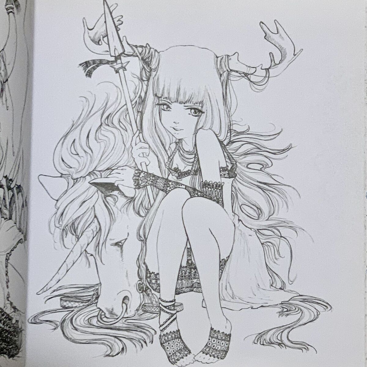 New camilla derrico pop manga coloring book anime adult illustrations