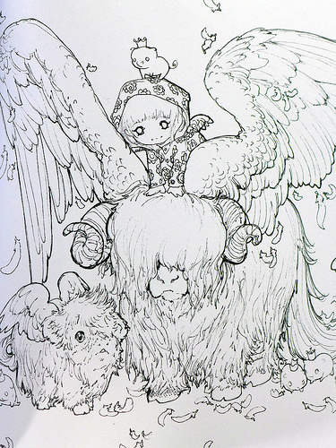 Mad mags rochester nys review of pop manga coloring book