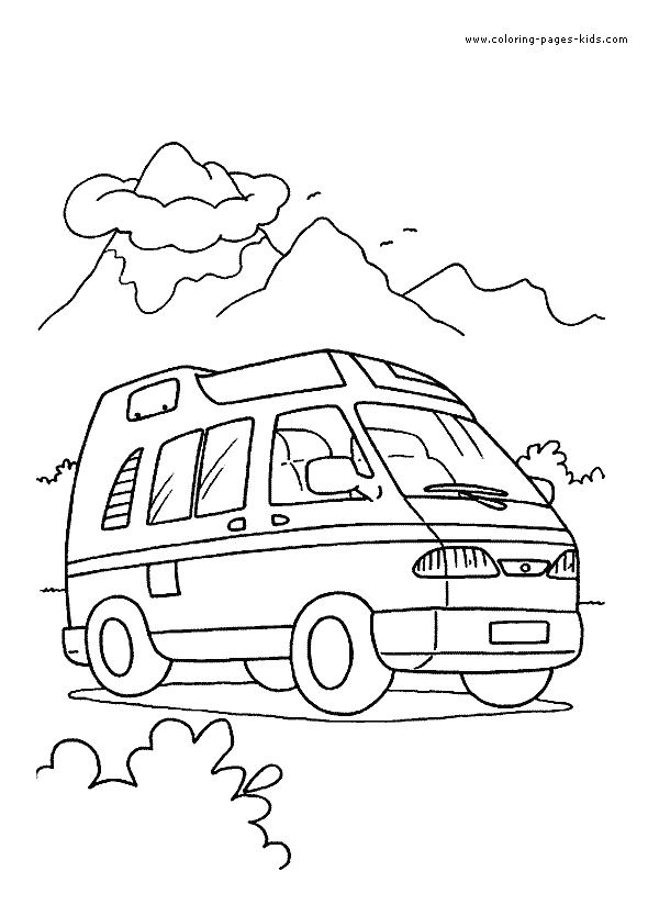 Bus color pages