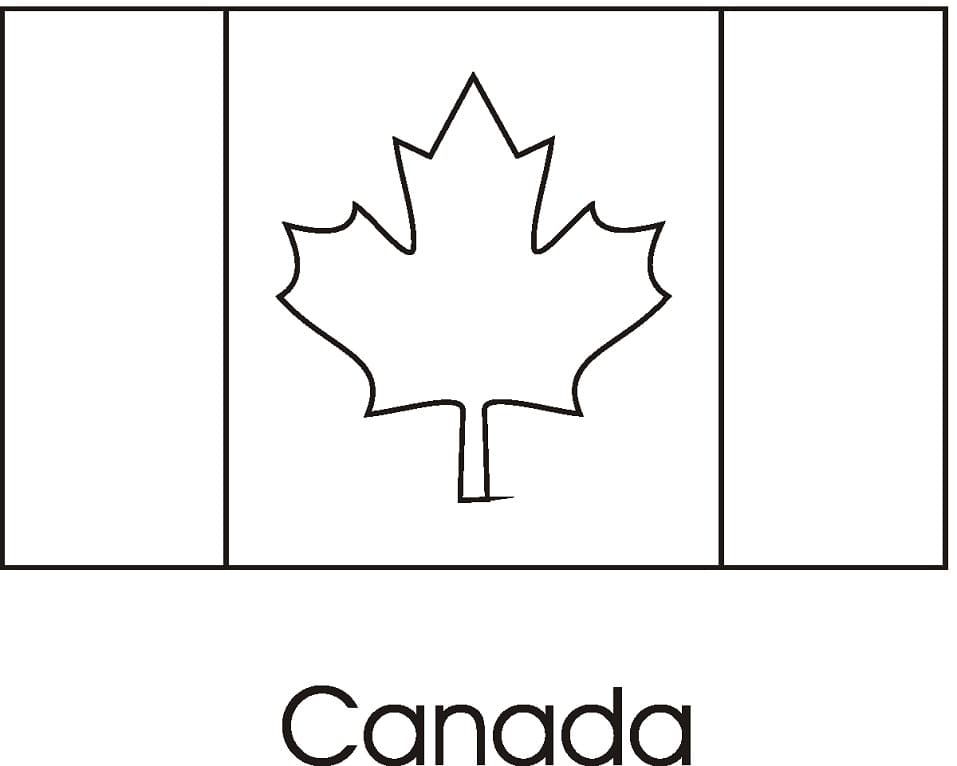 Canada flag fãrbung seite