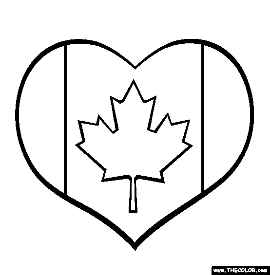 I love canada coloring page free i love canada online coloring canada day canada day crafts happy canada day