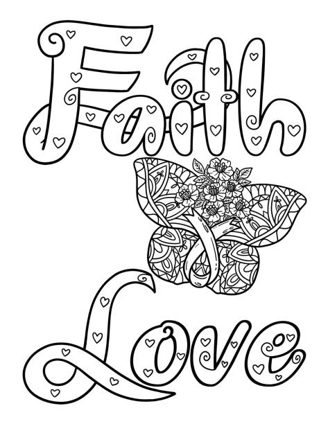 Free breast cancer coloring page clipart