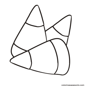 Candy coloring pages printable for free download