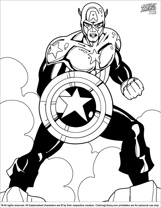 Printable coloring page for kids