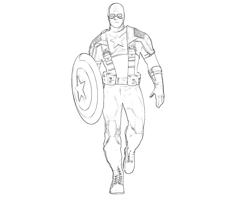 Captain america captain america uniform