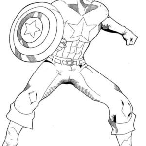 Captain america coloring pages printable for free download