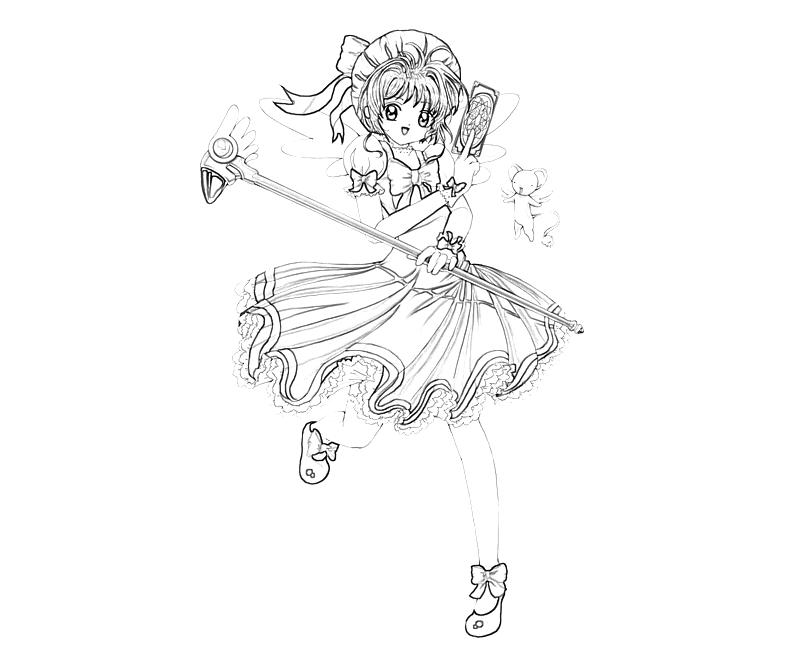 Cardcaptor sakura sakura kinomoto cute mario