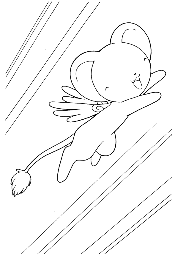 Cardcaptor coloring pages