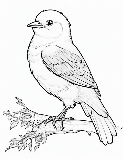 Page cardinal bird coloring page images
