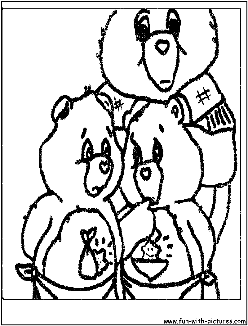 Care bear coloring pages