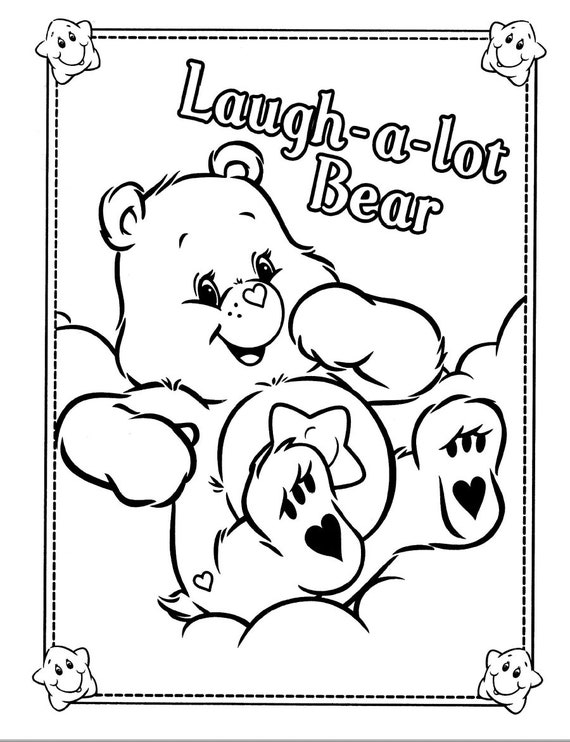 Care bears printable coloring pages fun and adorable digital files to print out and color