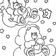 Care bears coloring pages