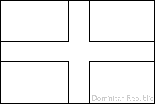 Colouring book of flags north american and the caribbean