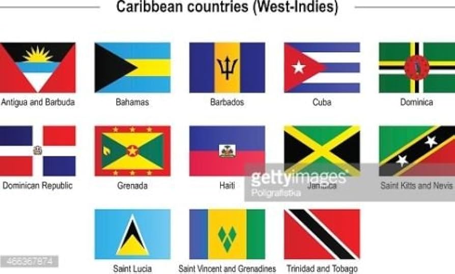 Ant enterprises caribbean west indies islands x flag set of country polyester flags patio lawn garden