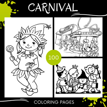 Step right up to the fun with carnival coloring pages a fun activity