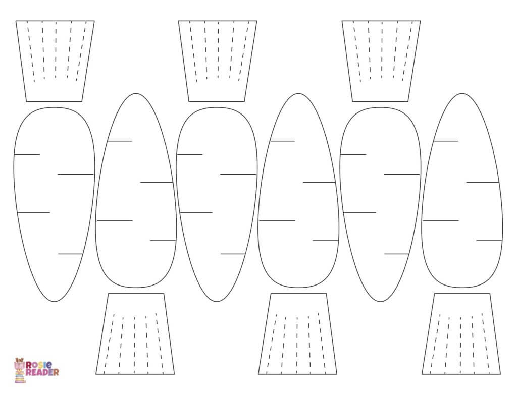 Carrot template printable