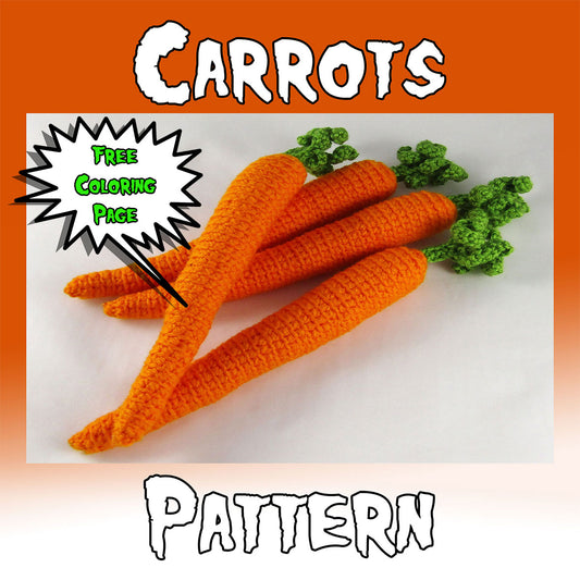 Bunny with carrot pattern â