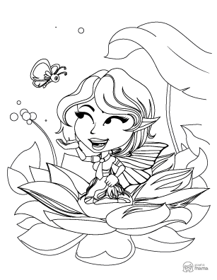 Cartoon coloring book free printable pages pdf by