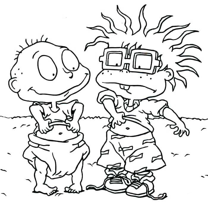 Cartoon coloring pages