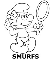 Coloring pages cartoons characters
