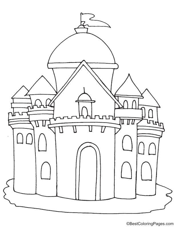 Printable castle coloring pages download free printable castle coloring pages for kids best coloring pages