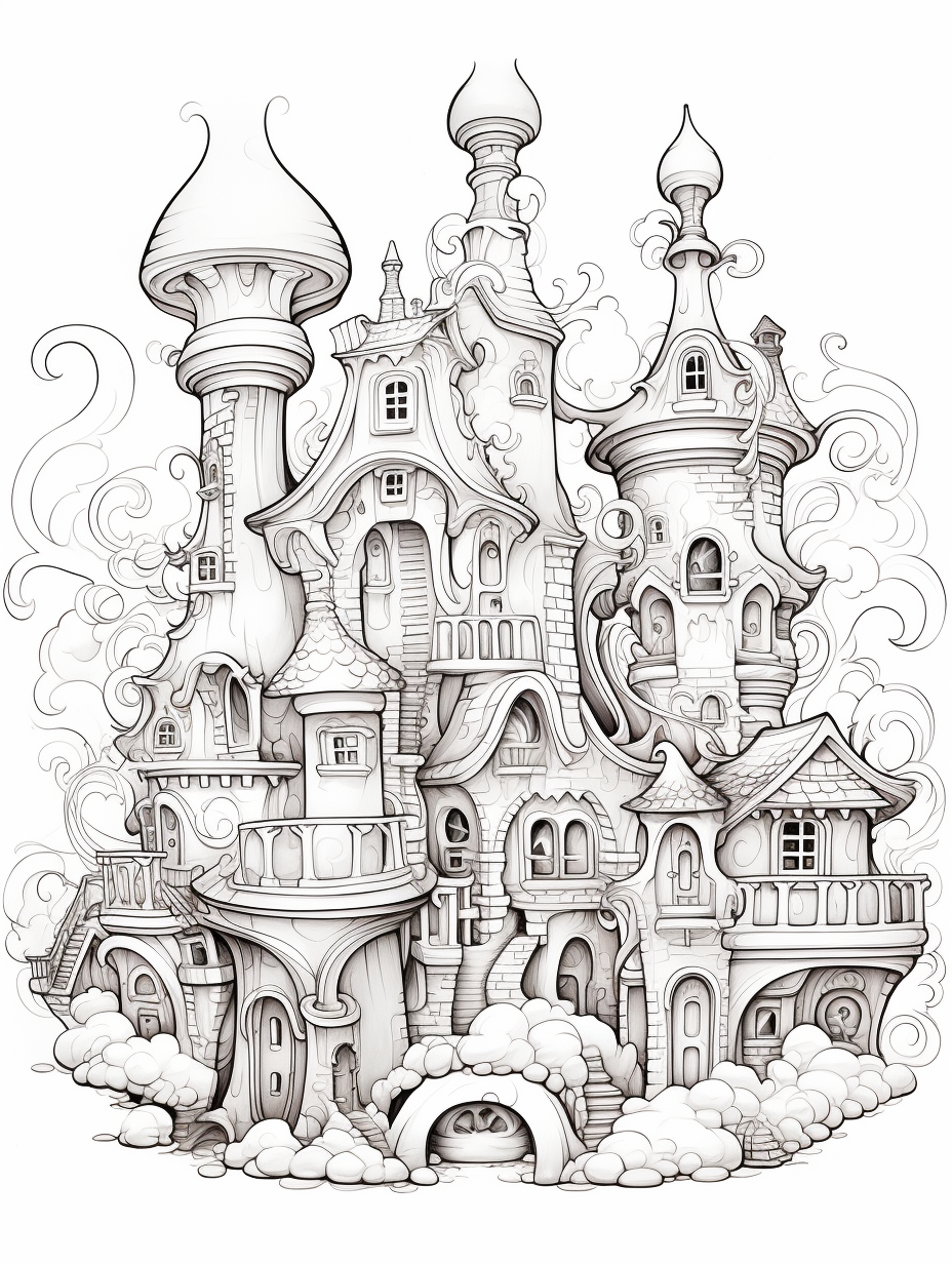Pebble castle