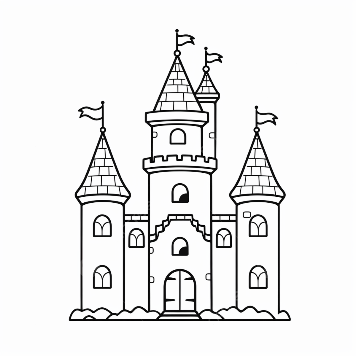 Castle icon new free coloring pages printable castles coloring pages castle drawing ring drawing color drawing png transparent image and clipart for free download