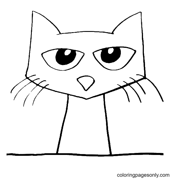 Pete the cat coloring pages printable for free download
