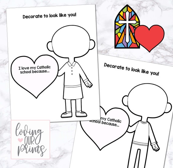 Catholic schools week i love my catholic school catholic schools week activities catholic schools week printables csw download now