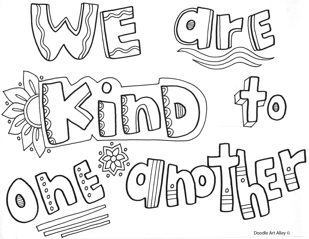 Behavior expectations coloring pages