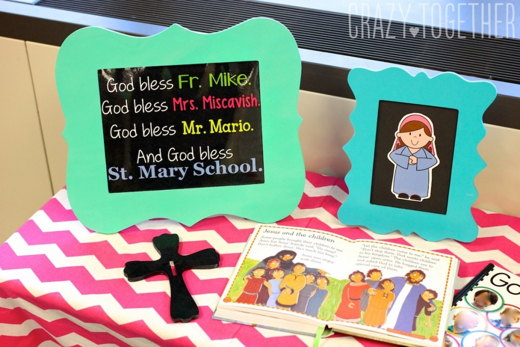 Free classroom print for catholic schools week