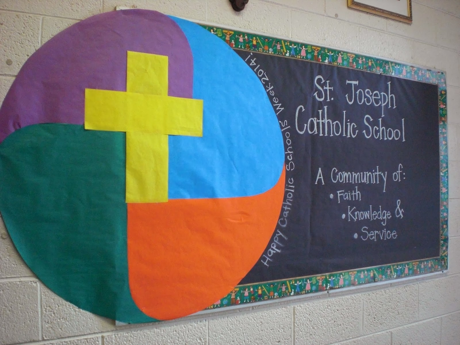 Look to him and be radiant happy catholic schools week