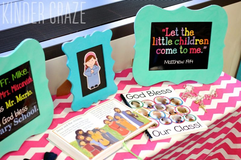 Free classroom print for catholic schools week