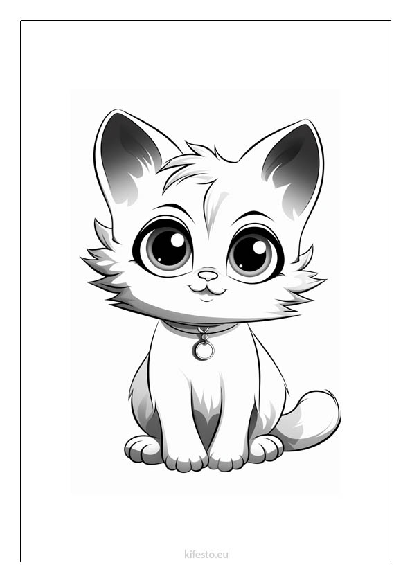 Cat coloring pages printable coloring sheets